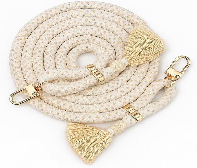 Handykette geflochten Natur Beige