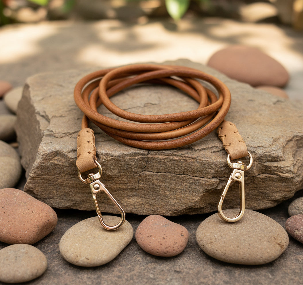 Handykette echtes Leder