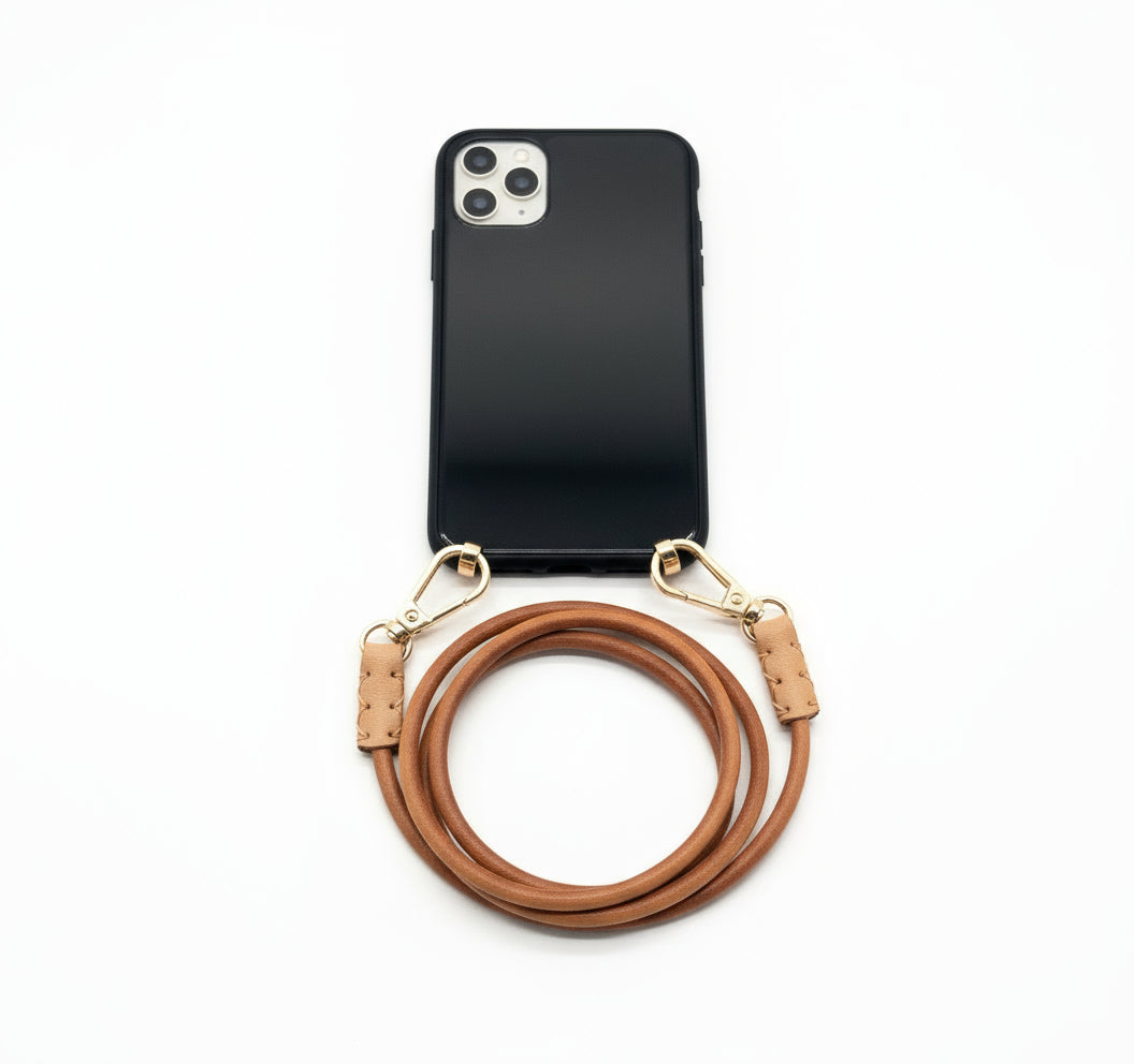 Handykette echtes Leder