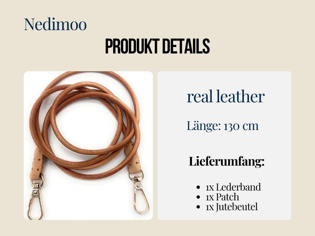 Nedimoo Handykette echtes Leder
